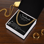 Cuban Link Chain | I Love Every Moment with You (Block 2)