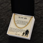 Son Believe Deep in Your Heart | Cuban Link Chain Love Dad