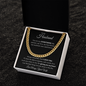 My Everything Adjustable Length Cuban Link Chain (Black Card)