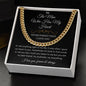 To The Man Who Has My Heart | Cuban Link Chain