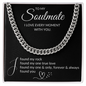 Cuban Link Chain | I Love Every Moment with You (Block 3)