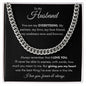 Husband, I Love You Forever & Always | Cuban Link Chain
