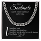 Cuban Link Chain | I Love Every Moment with You (Block 5)