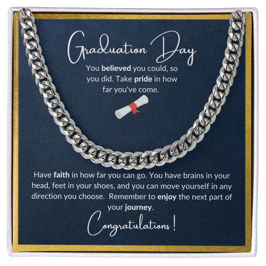 Graduation Day | Cuban Link Chain