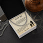 Son Believe Deep in Your Heart | Cuban Link Chain Love Mom