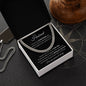 Husband, I Love You Forever & Always | Cuban Link Chain