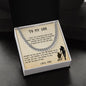 Son Believe Deep in Your Heart | Cuban Link Chain Love Mom
