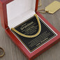 My Dear Grandson I Love You | Cuban Link Chain