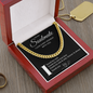 Cuban Link Chain | I Love Every Moment with You (Block 1)