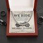 We Ride To Live | Cuban Link Chain
