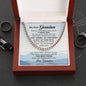 Grandson You Are The Best | Cuban Link Chain