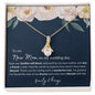 To My New Mom | Alluring Beauty Necklace White Flowers