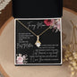 To My Mom Thank You for the Love | Alluring Beauty Necklace