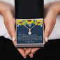 To My New Mom | Alluring Beauty Necklace Sunflowers