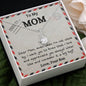 To My Mom Airmail Love Your Son | Alluring Beauty Necklace