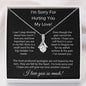 I'm Sorry For Hurting You My Love | Alluring Beauty Necklace