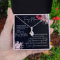 To My Mom Thank You for the Love | Alluring Beauty Necklace