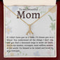 To My Beautiful Mom | Alluring Beauty Necklace
