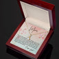 Mom You Are the Heartbeat of Our Family | Alluring Beauty Necklace