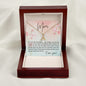 Mom You Are the Heartbeat of Our Family | Alluring Beauty Necklace