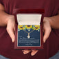 To My New Mom | Alluring Beauty Necklace Sunflowers