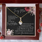To My Mom Thank You for the Love | Alluring Beauty Necklace