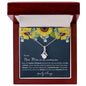 To My New Mom | Alluring Beauty Necklace Sunflowers