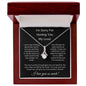 I'm Sorry For Hurting You My Love | Alluring Beauty Necklace