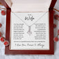 Wife Our Love is a Beautiful Journey | Alluring Beauty Necklace