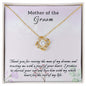 Mother of the Groom Thank You | Love Knot Necklace