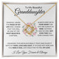 Beautiful Granddaughter | Love Knot Necklace