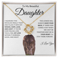 Love Knot Necklace | Beautiful Daughter Real Lioness & Cub
