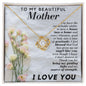 Mother My Guiding Light | Love Knot Necklace
