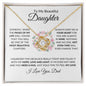 Love Knot Necklace | Someday My Beautiful Daughter, Love Dad