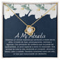 A Mi Abuela | Collar Love Knot