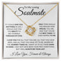 To My Loving Soulmate | Love Knot Necklace