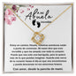 A Mi Abuela Incredible | Collar Love Knot