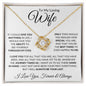 To My Loving Wife | Love Knot Necklace