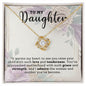 My Daughter | Love Knot Necklace