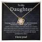 What You're Made of Daughter | Love Knot Necklace