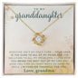 Your Love Granddaughter | Love Knot Necklace