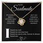 Soulmate | I Found Love Knot Necklace (Block)