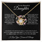 Most Beautiful Chapter | Love Knot Necklace Black Card