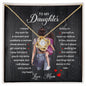 Dance in the Rain | Love Knot Necklace Love Mom (Dark Background)