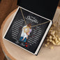 Dance in the Rain | Love Knot Necklace (Dark Background)