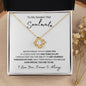 Through My Eyes Smokin' Hot Soulmate | Love Knot Necklace