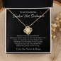 To My Stunning Smokin' Hot Soulmate | Love Knot Necklace (Black Card)