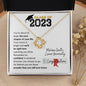 Personalized Class of 2023 | Love Knot Necklace
