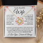 I Can't Live Without You | Love Knot Necklace White Card