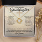 Granddaughter I Hope | Love Knot Necklace